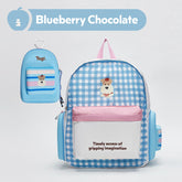 Tagi. Haha&Popcorn Puppy Print Foldable EVA Schoolbag